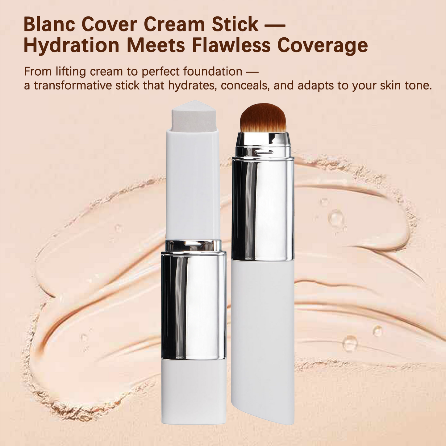 Limited Time Offer: 75% Off on Color-Changing Cover Cream Stick – Hydration, Coverage, and Firming in One!