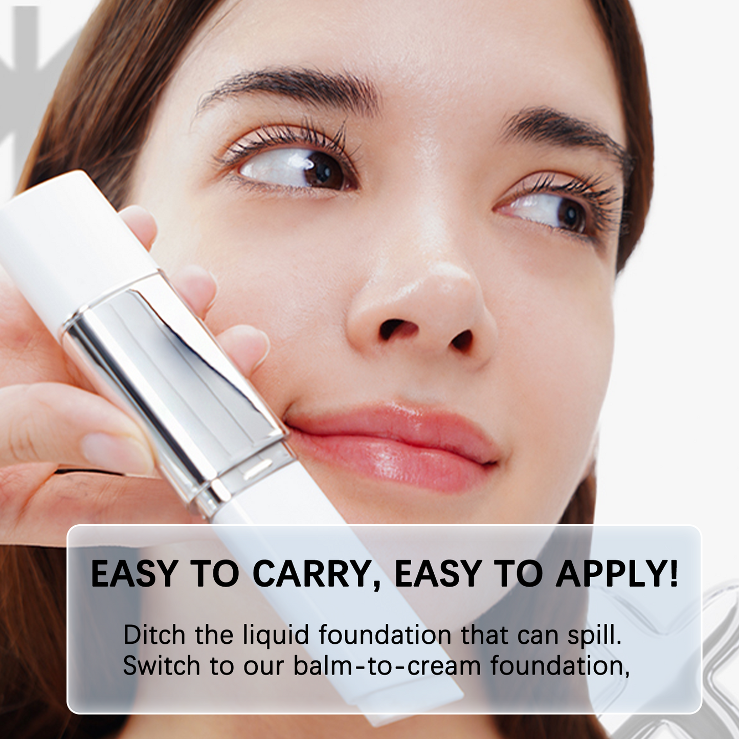 Limited Time Offer: 75% Off on Color-Changing Cover Cream Stick – Hydration, Coverage, and Firming in One!