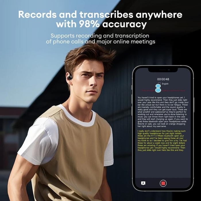 🏆LAST DAY SALE 60% OFF⏰AI Translation T26  Pro MAX Wireless Bluetooth Translation Earbuds