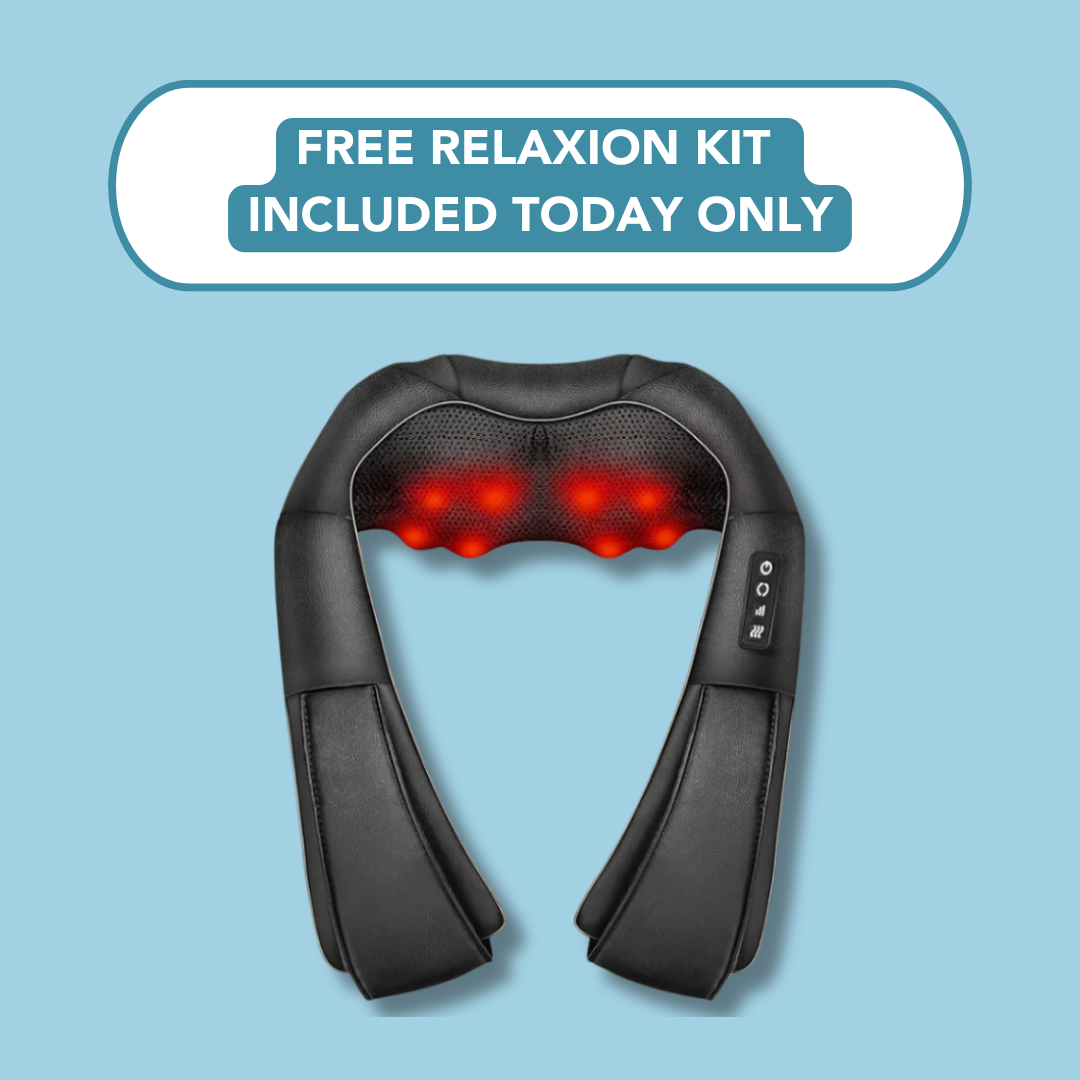 ✨ Last Day Sale 60% OFF ✨ Relieve Neck, Shoulder & Back Pain with the NEGUSY™ RelaxPro Massager