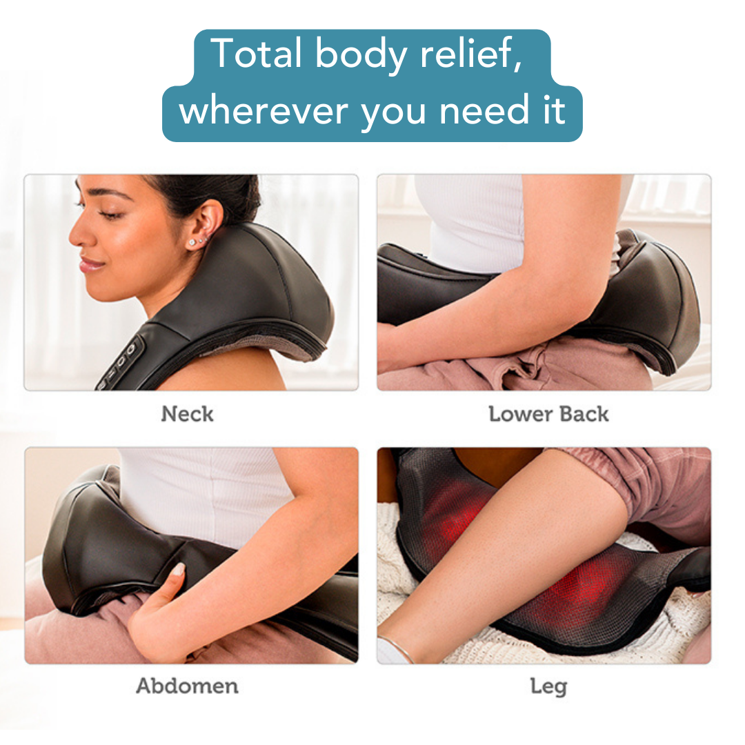 ✨ Last Day Sale 60% OFF ✨ Relieve Neck, Shoulder & Back Pain with the NEGUSY™ RelaxPro Massager