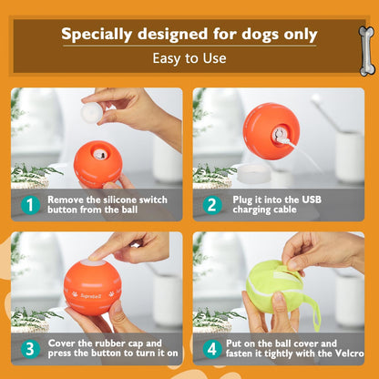 ✨2025 New Release -50% Off - Pet Bounce Ball for Cats🐱 & Dogs🐶