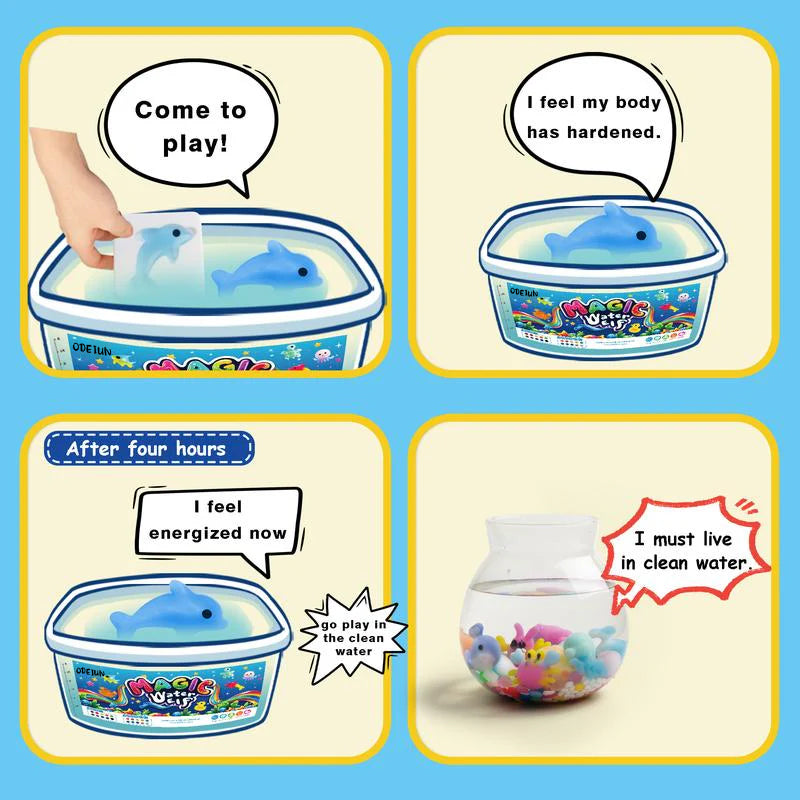 Magic Water Elf Toy Kit with Magic Gels