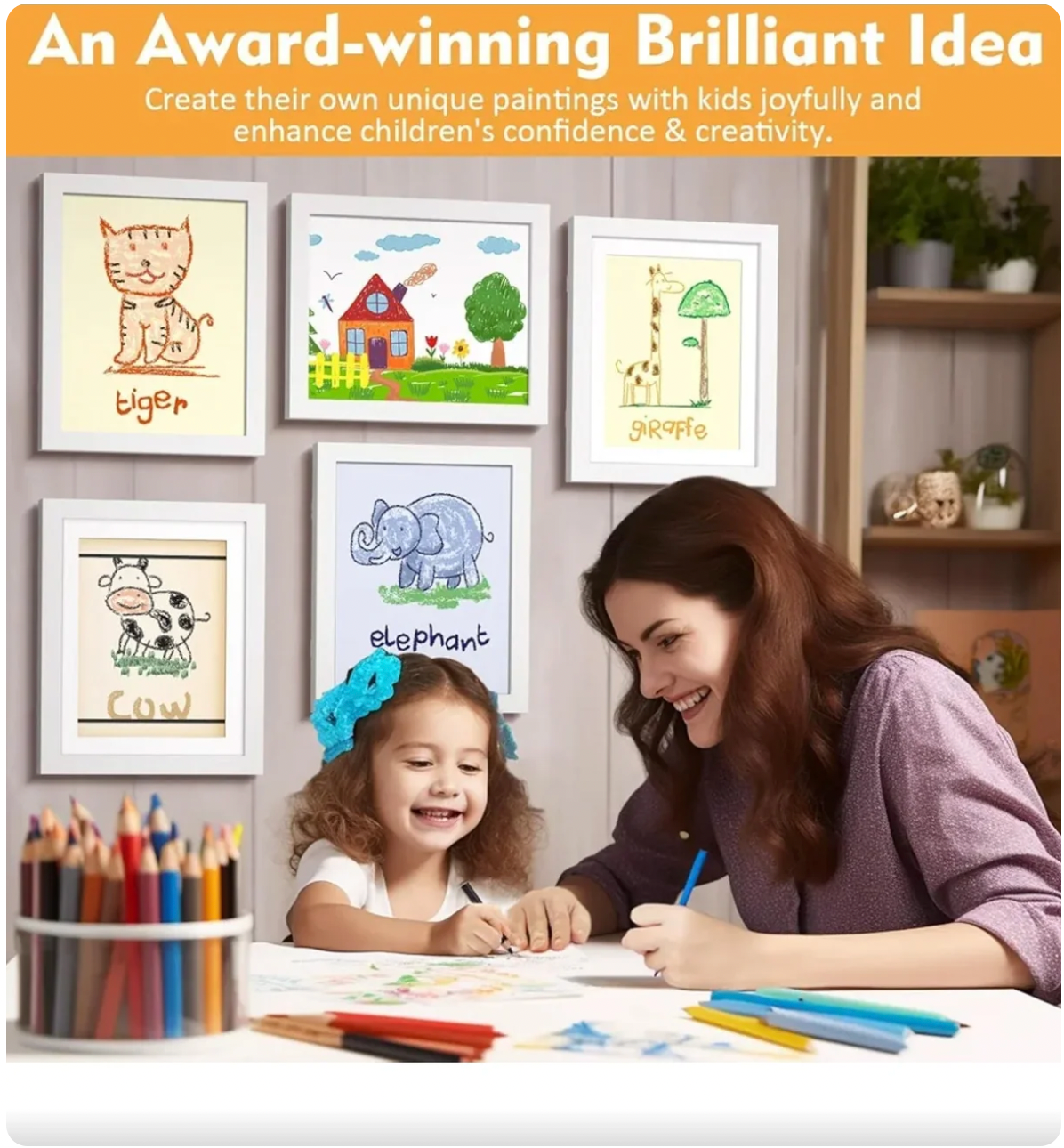Kids' Art Magnetic Frame